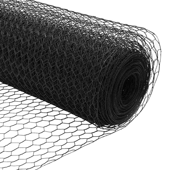 Recinzione con pali. Grigio 1.6 x 50 m Acciaio 3336910