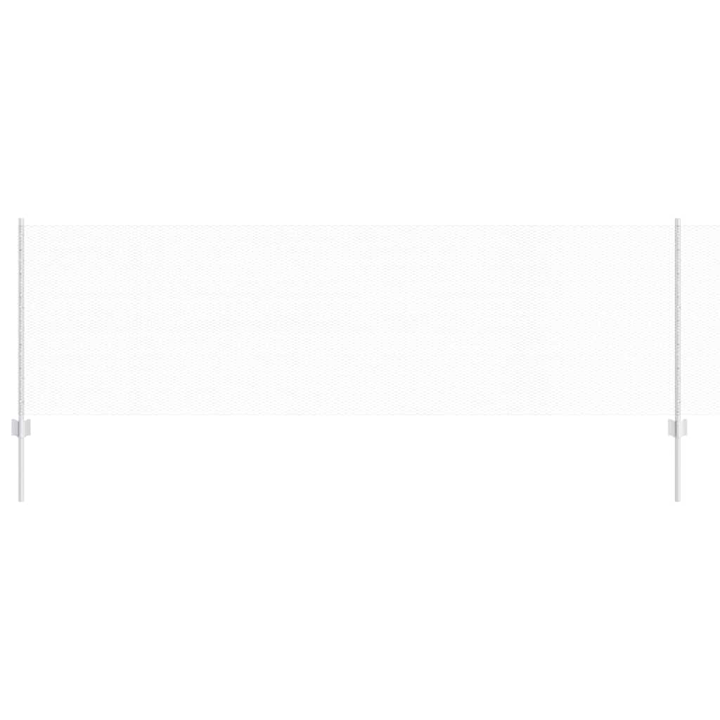 Recinzione con pali. Argento 0.8 x 10 m Acciaio 3336958