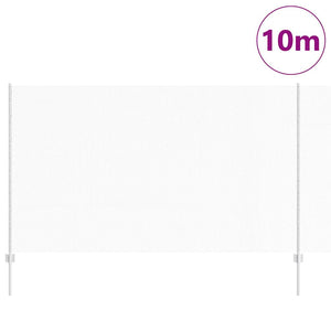 Recinzione con pali. Argento 1.4 x 10 m Acciaio 3336970