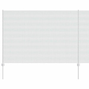 Recinzione con pali. Argento 1.6 x 10 m Acciaio 3336978