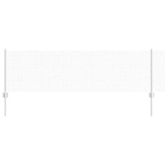 Recinzione con pali. Argento 0.6 x 25 m Acciaio 3336990