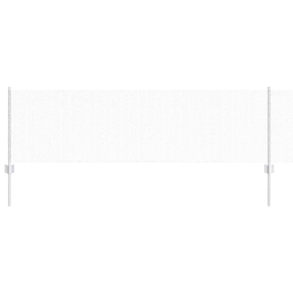 Recinzione con pali. Argento 0.6 x 50 m Acciaio 3337026