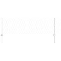 Recinzione con pali. Argento 0.6 x 50 m Acciaio 3337029