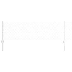 Recinzione con pali. Argento 0.6 x 50 m Acciaio 3337029