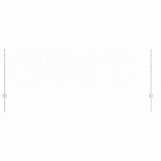 Recinzione con pali. Argento 0.8 x 50 m Acciaio 3337031