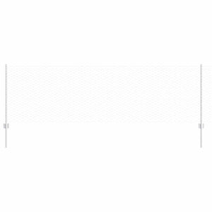 Recinzione con pali. Argento 0.8 x 50 m Acciaio 3337032