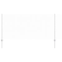 Recinzione con pali. Argento 1 x 50 m Acciaio 3337035