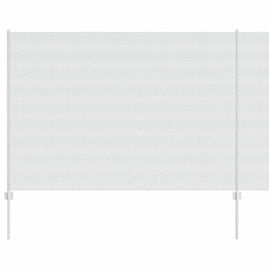 Recinzione con pali. Argento 1.5 x 50 m Acciaio 3337046