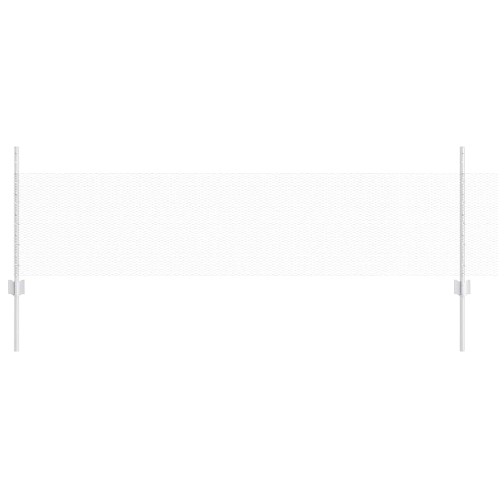 Recinzione con pali. Argento 0.5 x 100 m Acciaio 3337058