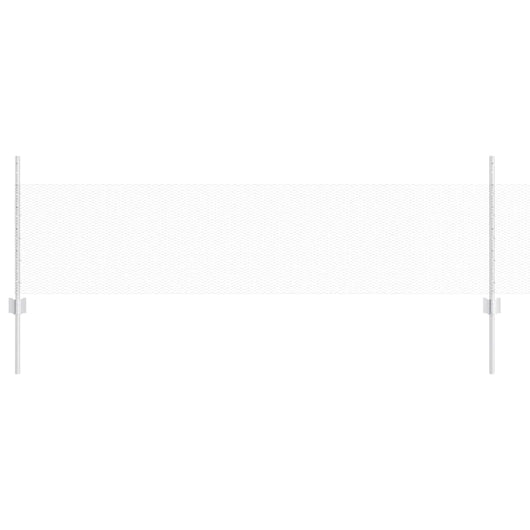 Recinzione con pali. Argento 0.5 x 100 m Acciaio 3337058