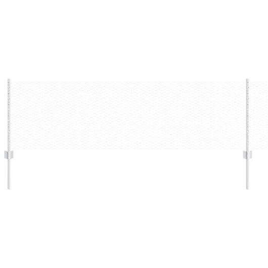 Recinzione con pali. Argento 0.6 x 100 m Acciaio 3337063