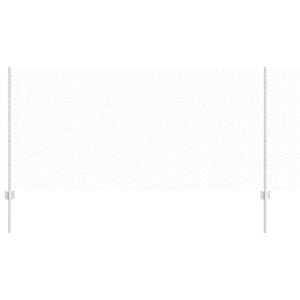 Recinzione con pali. Argento 1 x 100 m Acciaio 3337071