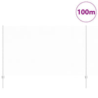 Recinzione con pali. Argento 1.4 x 100 m Acciaio 3337077