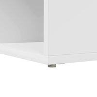 vidaXL Scrivania ad angolo Bianco 101,5 x 149,5 x 149,5 cm