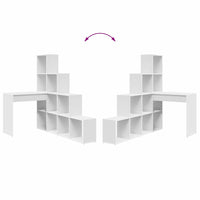 Scrivania ad angolo Bianco 101,5 x 149,5 x 149,5 cm 3337241