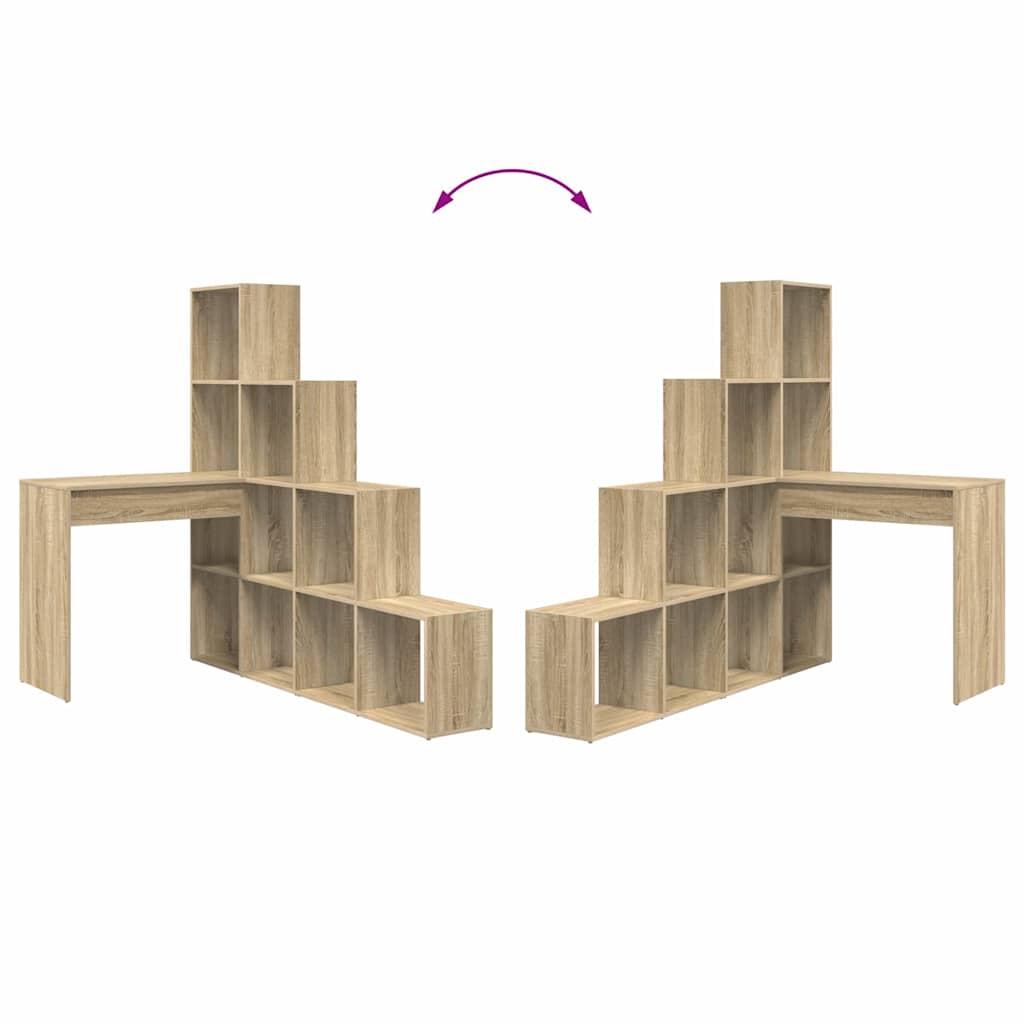 Scrivania ad angolo rovere sonoma 101,5 x 149,5 x 149,5 cm 3337243