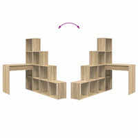 Scrivania ad angolo rovere sonoma 101,5 x 149,5 x 149,5 cm 3337243