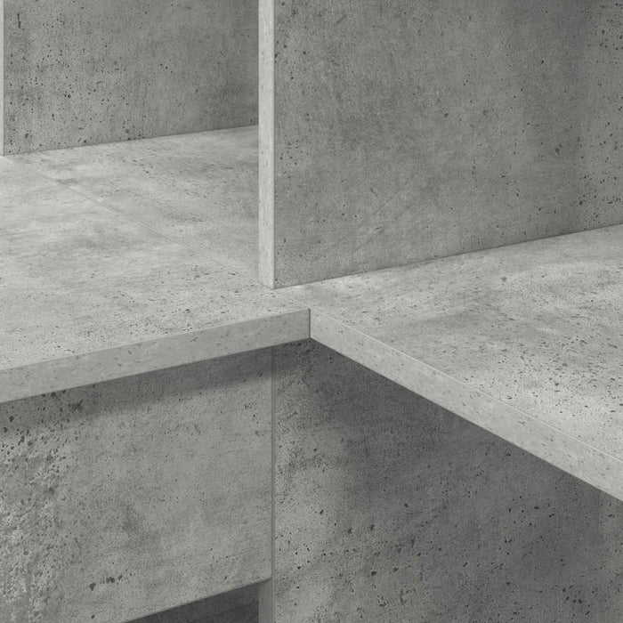 Scrivania ad angolo Grigio cemento 101,5 x 149,5 x 149,5 cm 3337244