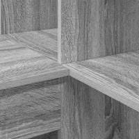 Scrivania ad angolo Grigio sonoma 101,5 x 149,5 x 149,5 cm 3337246