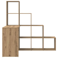 vidaXL Scrivania ad angolo rovere artigianale 101,5 x 149,5 x 149,5 cm