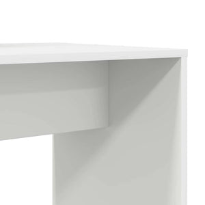 vidaXL Scrivania Bianco 138.5 x 55 x 143 cm Legno multistrato