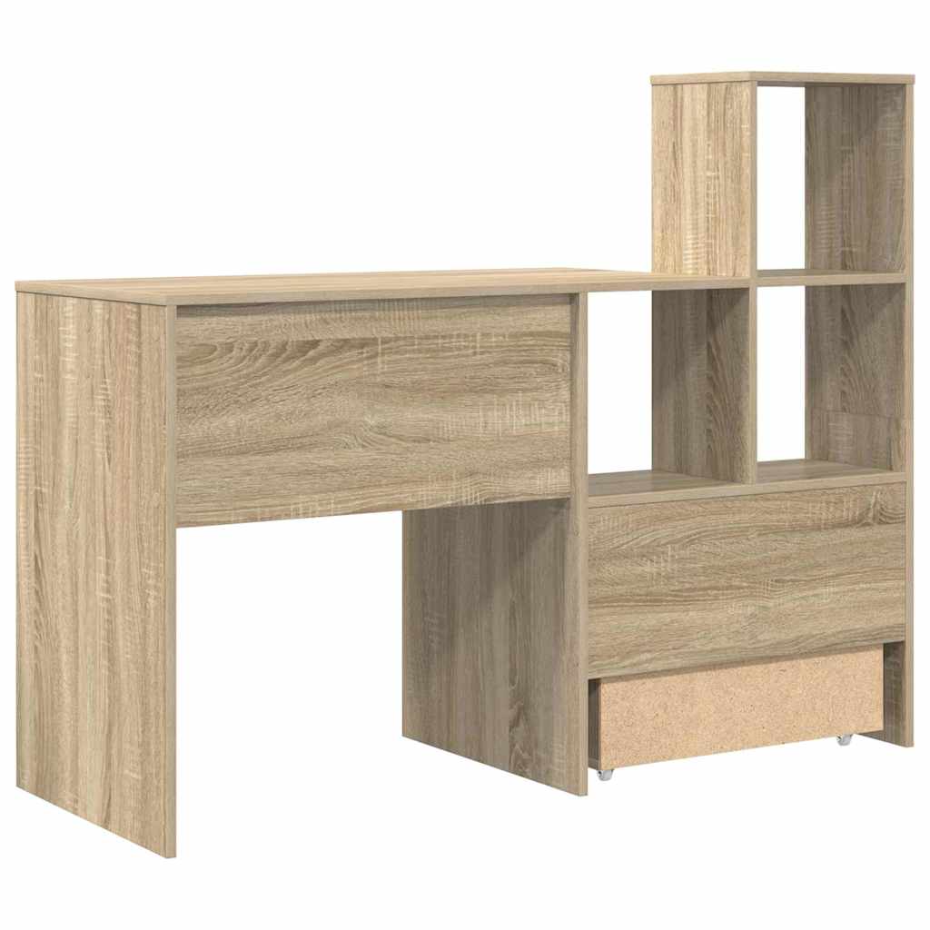 Scrivania rovere sonoma 131.5 x 50 x 106.5 cm Legno multistrato 3337267