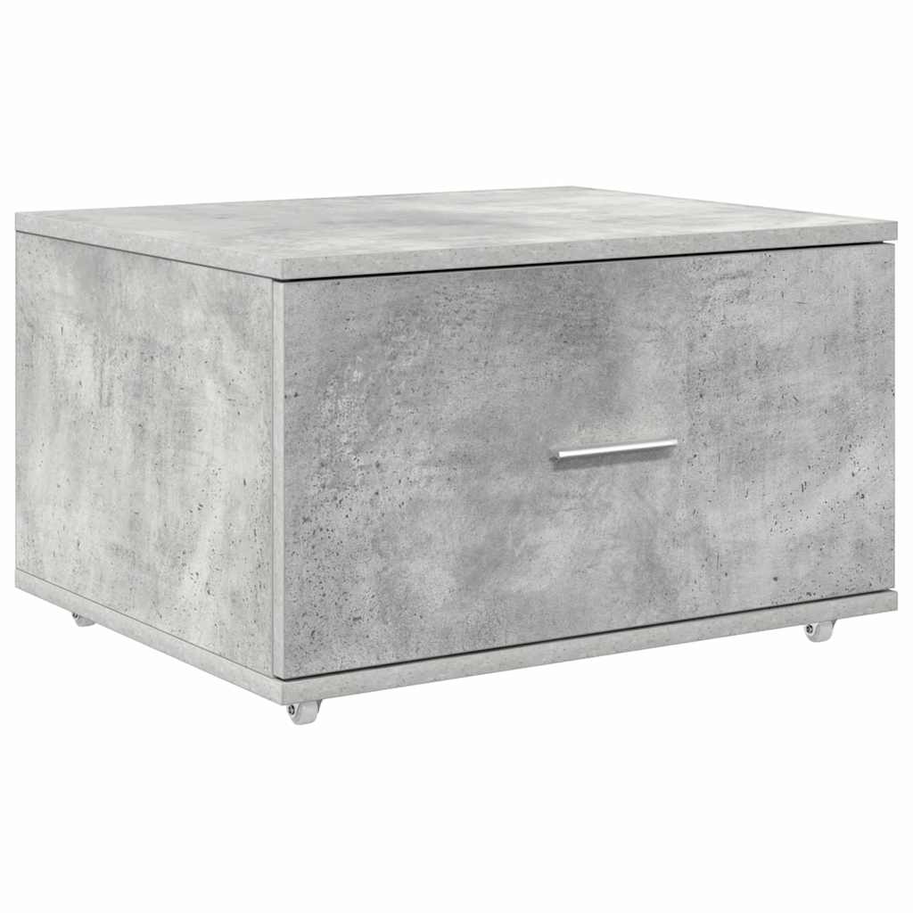 Scrivania con cassetto Grigio cemento 131.5 x 50 x 106.5 cm 3337268