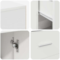 Scrivania ad angolo Bianco 102 x 50 x 75 cm Legno multistrato 3337273