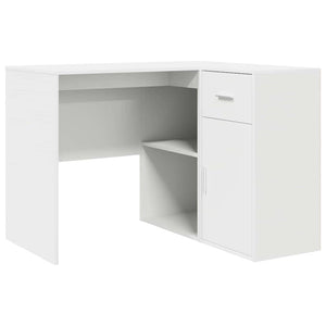 Scrivania ad angolo Bianco 102 x 50 x 75 cm Legno multistrato 3337273