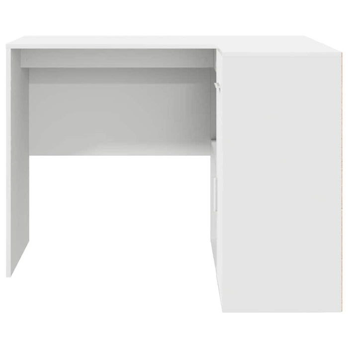 Scrivania ad angolo Bianco 102 x 50 x 75 cm Legno multistrato 3337273