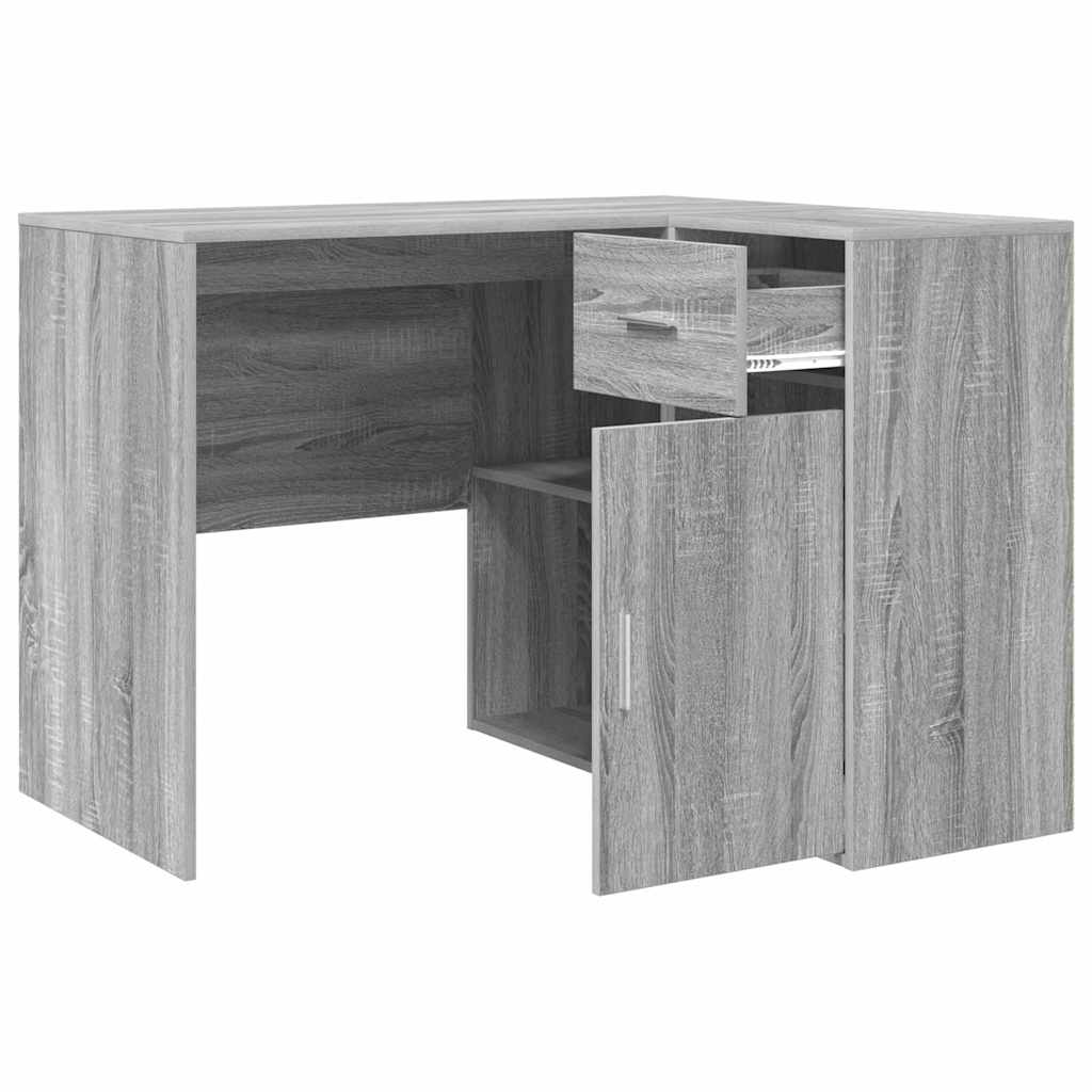 Scrivania ad angolo con cassetto Grigio sonoma 102 x 50 x 75 cm 3337278