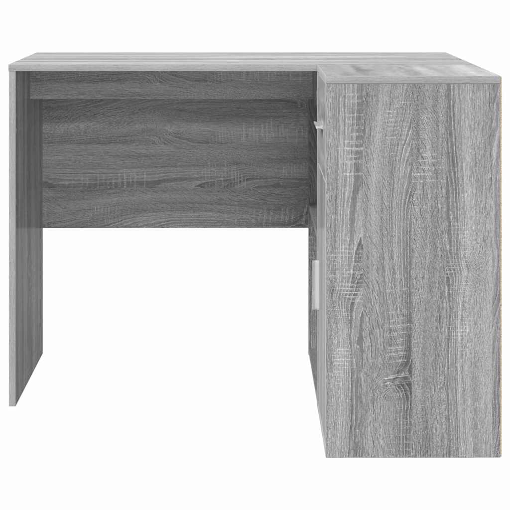 Scrivania ad angolo con cassetto Grigio sonoma 102 x 50 x 75 cm 3337278