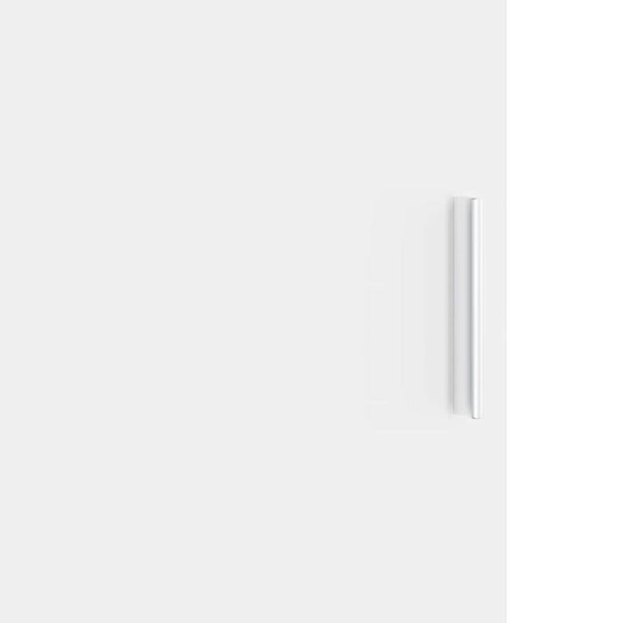 Scrivania con Spazio di Archiviazione con porta 2 pcs Bianco 3337289