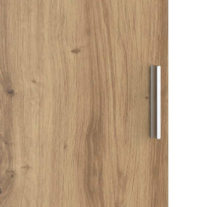 Scrivania con Spazio di Archiviazione 2 pcs rovere artigianale 3337296