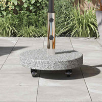 vidaXL Base per ombrellone Grigio 45 x 45 x 45 cm Granito
