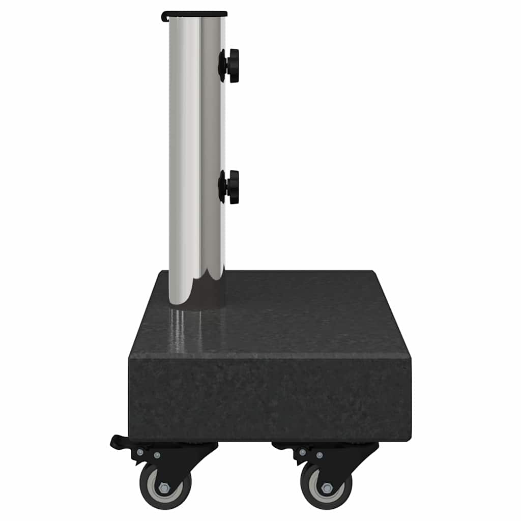 Base per ombrellone Nero 45 x 25 x 45 cm Granito, Acciaio 42006588