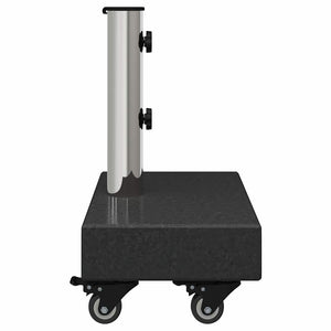 Base per ombrellone Nero 45 x 25 x 45 cm Granito, Acciaio 42006588