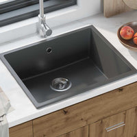 Lavello da cucina-Lavandino-Lavabo Grigio 54 x 44 x 20 cm Granito