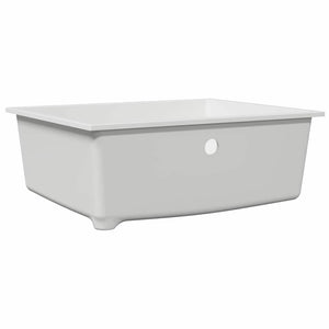 Lavello da Cucina-Lavandino-Lavabo Bianco 54 x 44 x 20 cm Granito