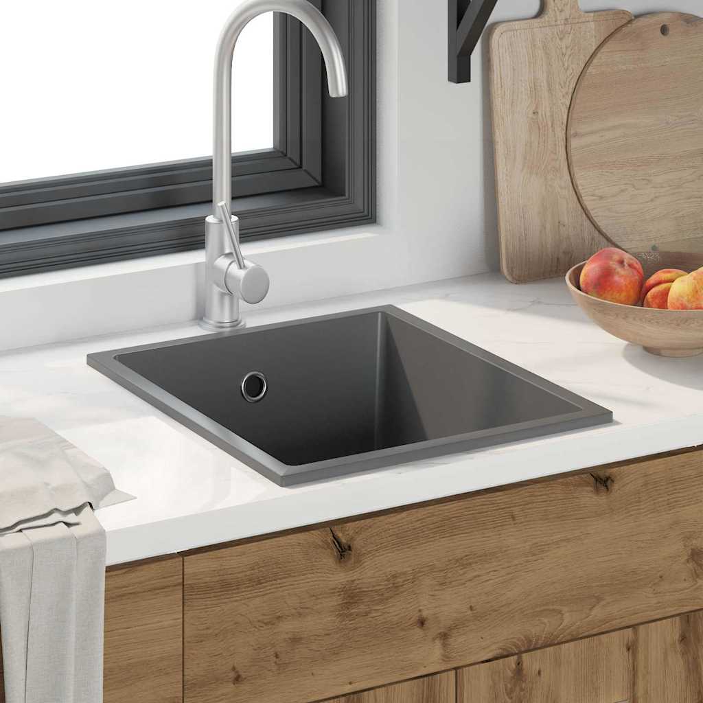 Lavello da cucina-Lavandino-Lavabo Grigio 38 x 44 x 20 cm Granito