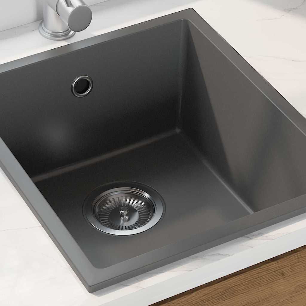 Lavello da cucina-Lavandino-Lavabo Grigio 38 x 44 x 20 cm Granito