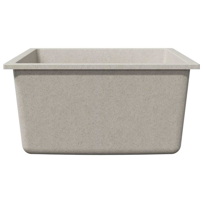 Lavello da Cucina  con Foro di Sovrappasso Granito Beige 4012353