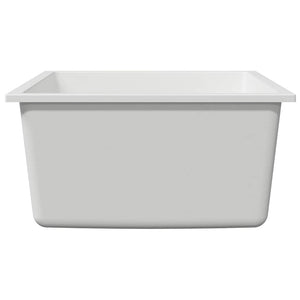 Lavello cucina  in granito bianco con foro di sovraccarico 4012354