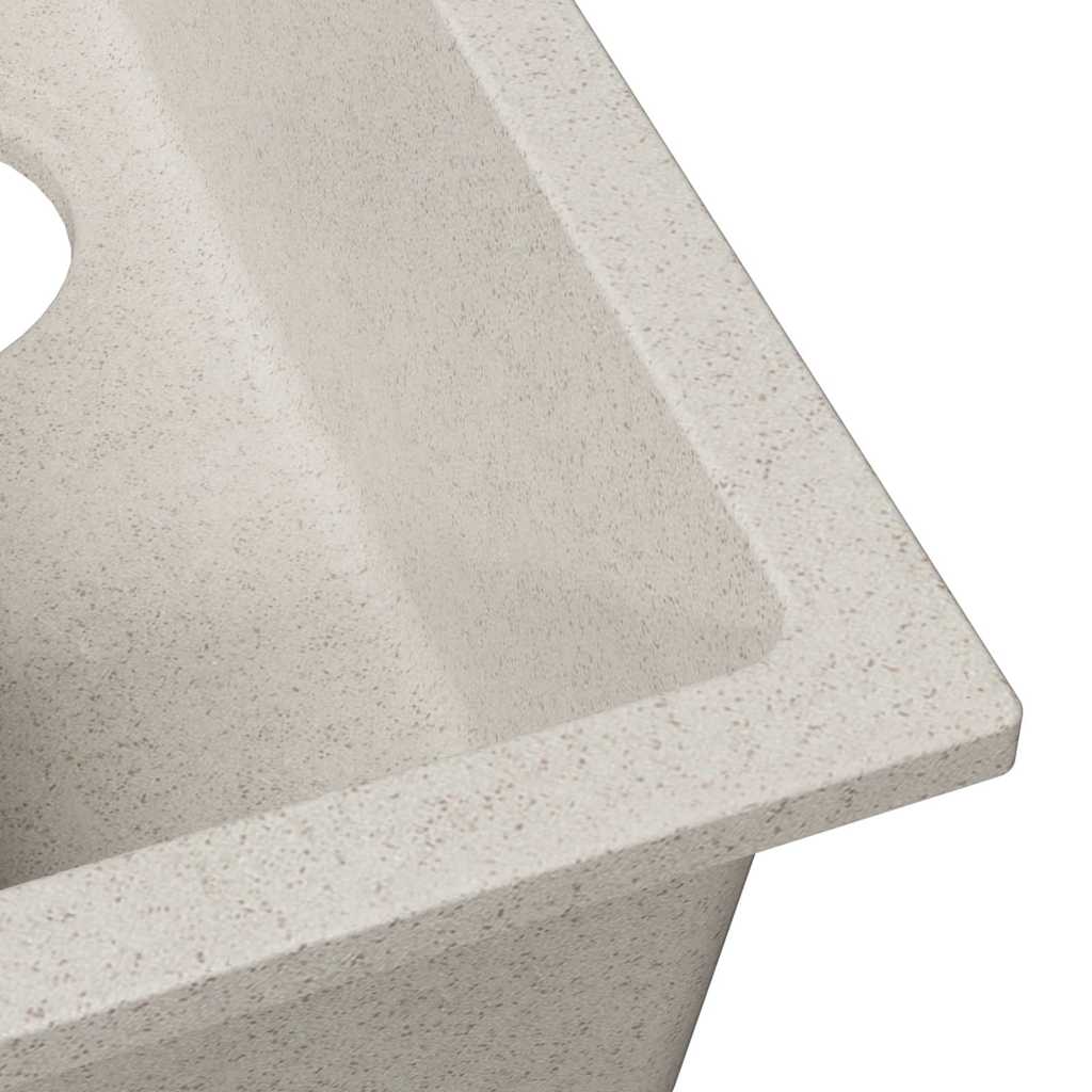 Lavello da Cucina-Lavandino-Lavabo Beige 21 x 44 x 14 cm Granito