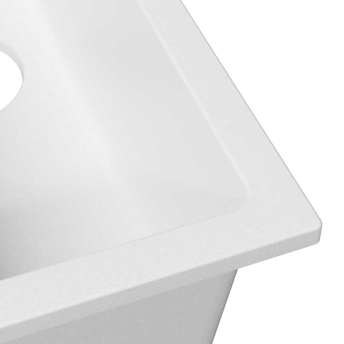 Lavello da Cucina-Lavandino-Lavabo Bianco 21 x 44 x 14 cm Granito