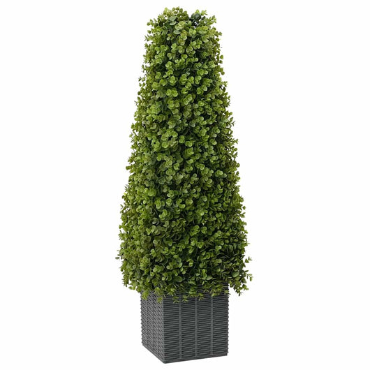 Albero di Eucalipto Artificiale Verde 27 x 27 x 90 cm Plastica 42008330