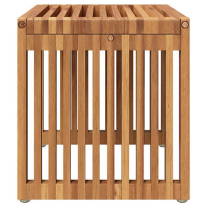 Tavolo Laterale da Giardino Marrone 50 x 32.5 x 35 cm 42006353