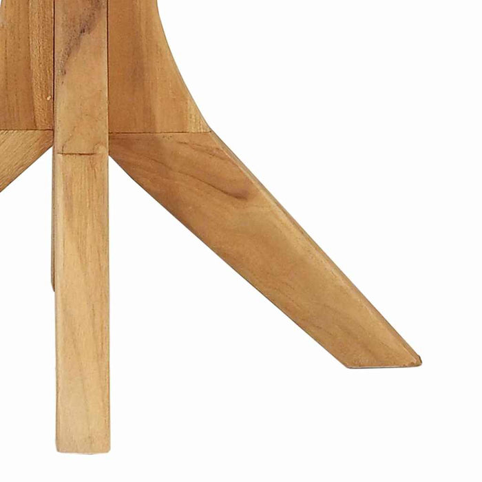 Tavolo da caffè da giardino  Ø55x51 cm in legno massello di teak 42006358