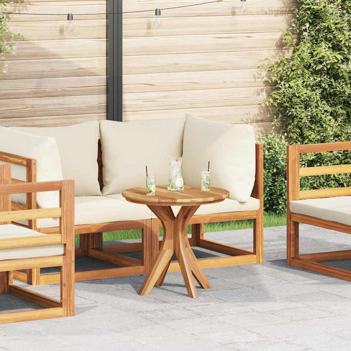 Tavolo da caffè da giardino  Ø55x51 cm in legno massello di teak 42006358