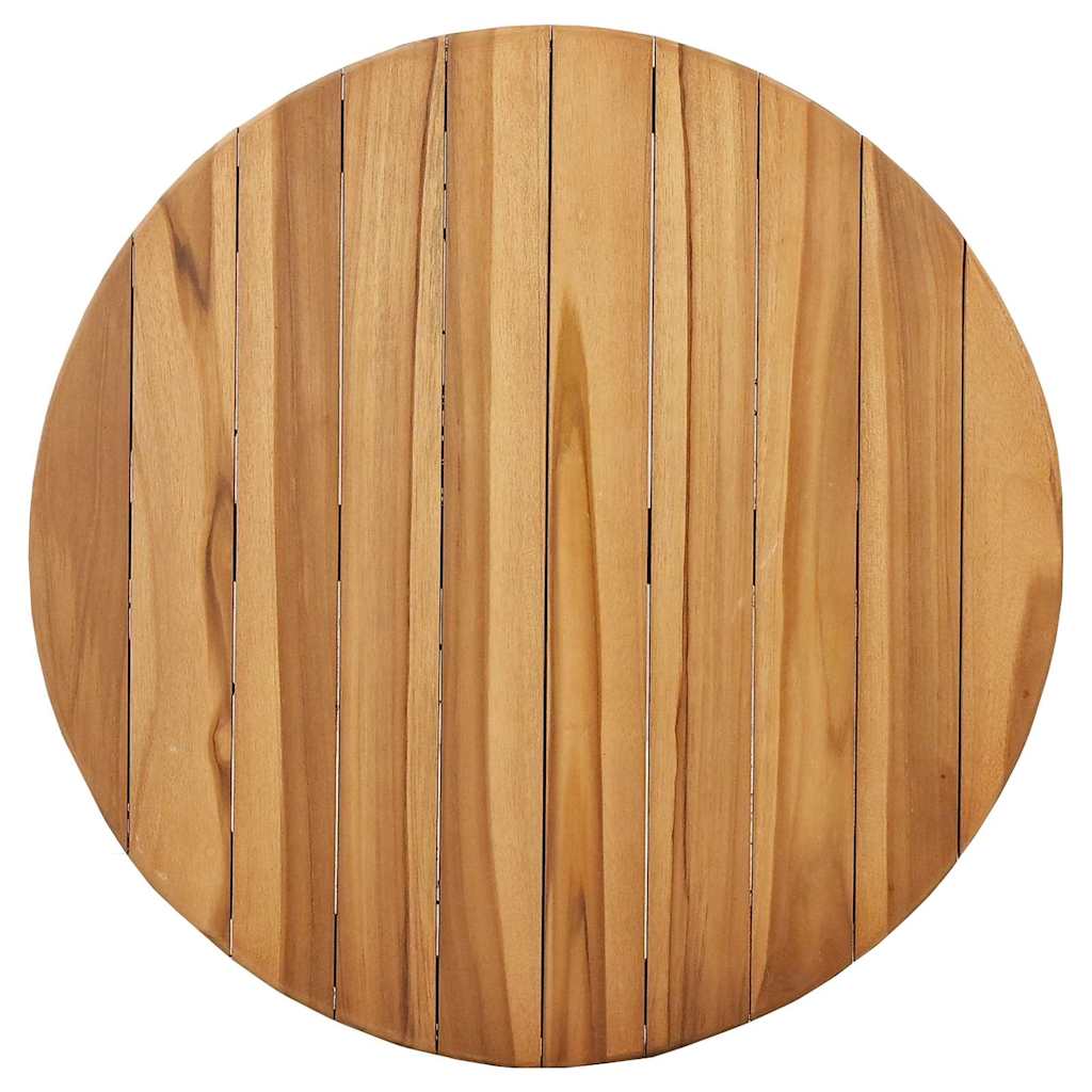 Tavolo Bistro da Giardino  Ø70x75 cm in Legno Massello di Teak 42006359